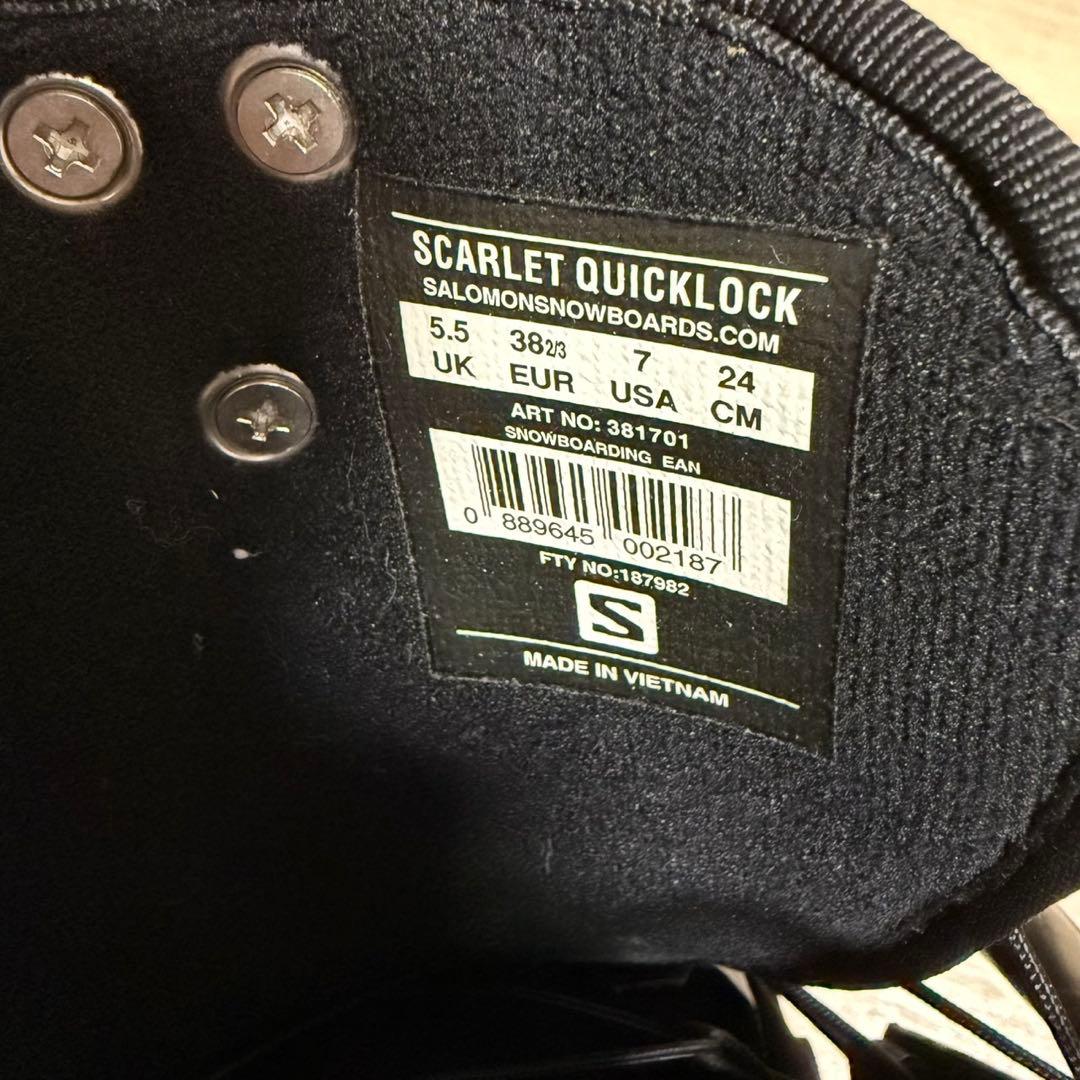 SALOMON スノーブーツ　24cm