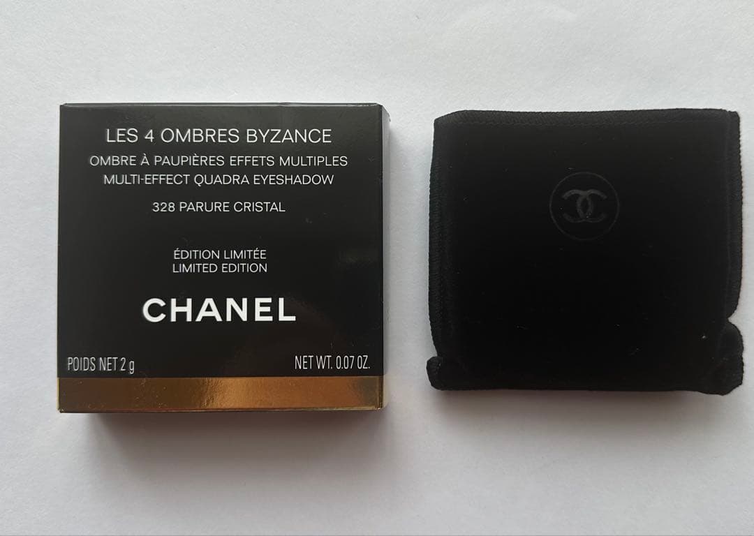 新品未使用 シャネルレキャトルオンブル　ビザンス　328 パリュール　クリスタル