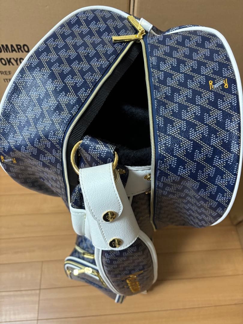 Resurrection RALLINA キャディバッグ レザレクションネイビー