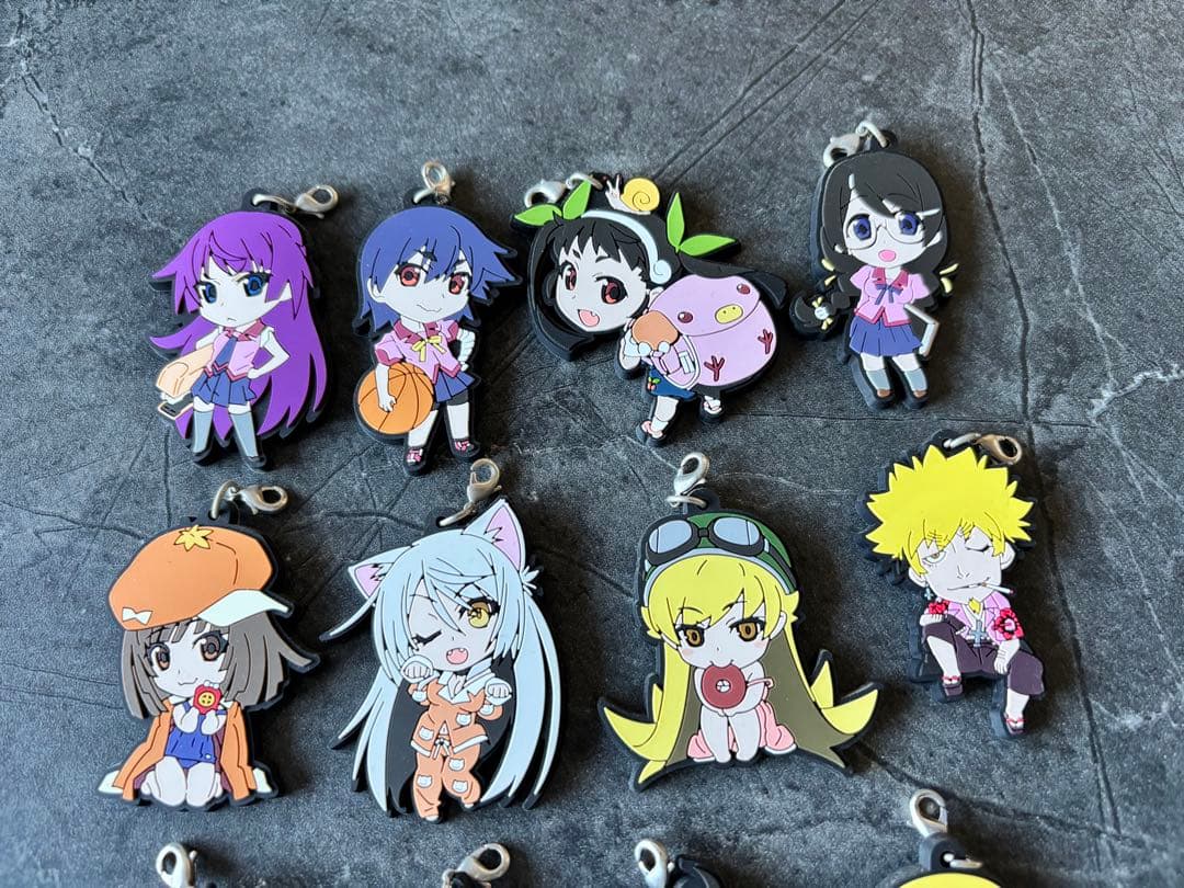 物語シリーズ ラバーストラップ