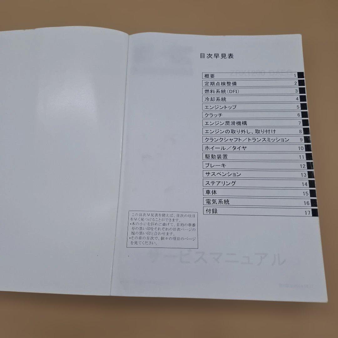 Kawasaki ZRX1200 DAEG サービスマニュアル