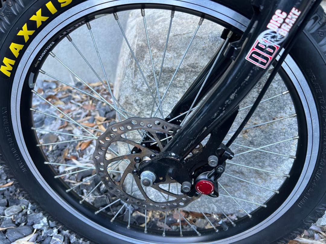 茨城県 引取限定 トライアル自転車 MONTY トライアルバイク20インチ