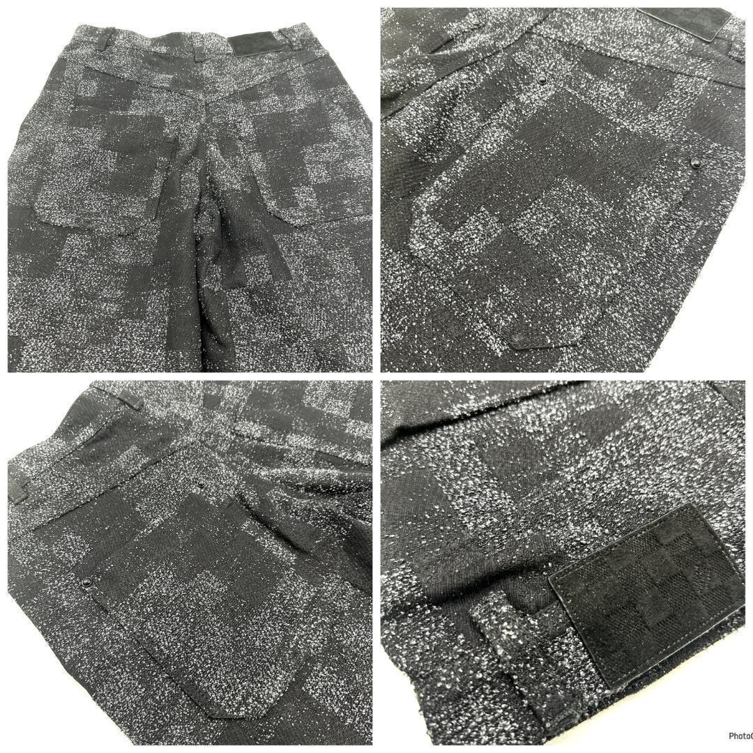 LOUIS VUITTON デニムブークレットワークウェアデニムパンツ 31