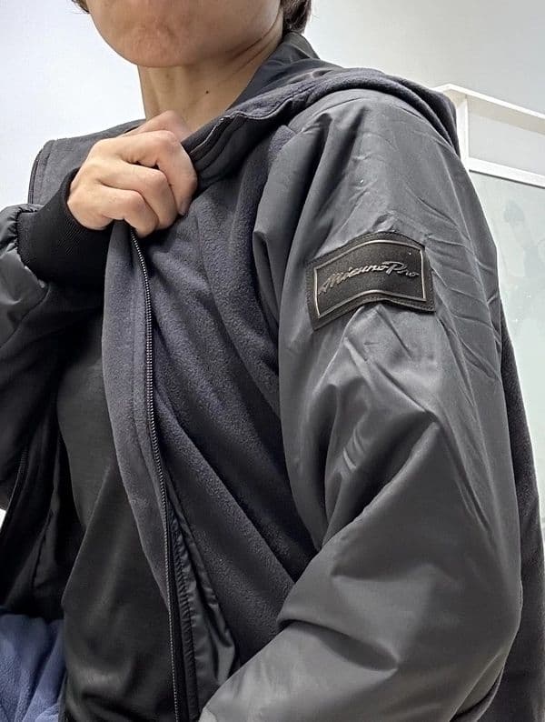 Mizuno Pro 2024秋冬限定 フリースジャケット サイズＯ ブラック