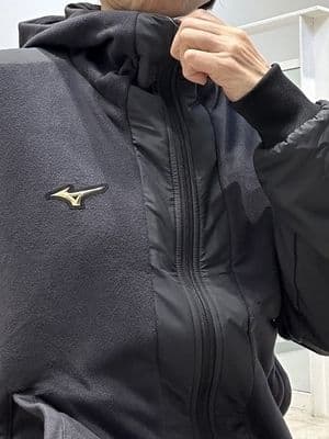 Mizuno Pro 2024秋冬限定 フリースジャケット サイズＯ ブラック