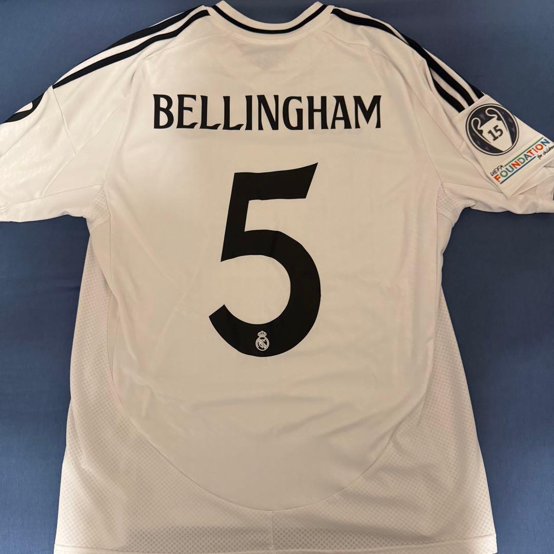 正規品 レアル・マドリード ベリンガム#5 レプリカユニフォーム - メルカリ