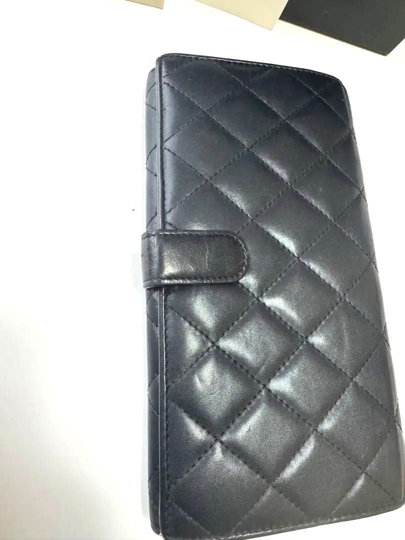 CHANEL カンボンライン長財布
