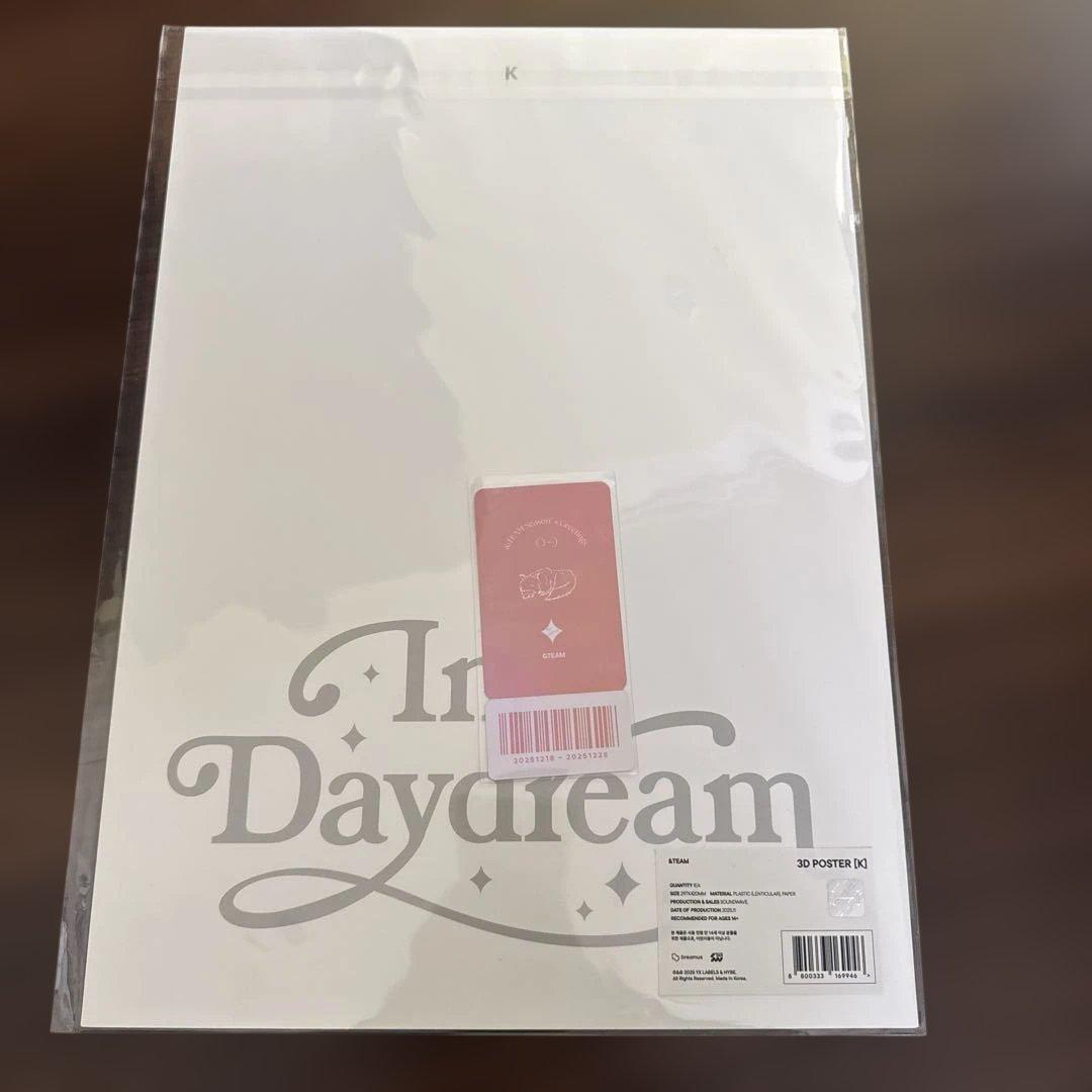 &TEAM K 3Dポスター 特典トレカ