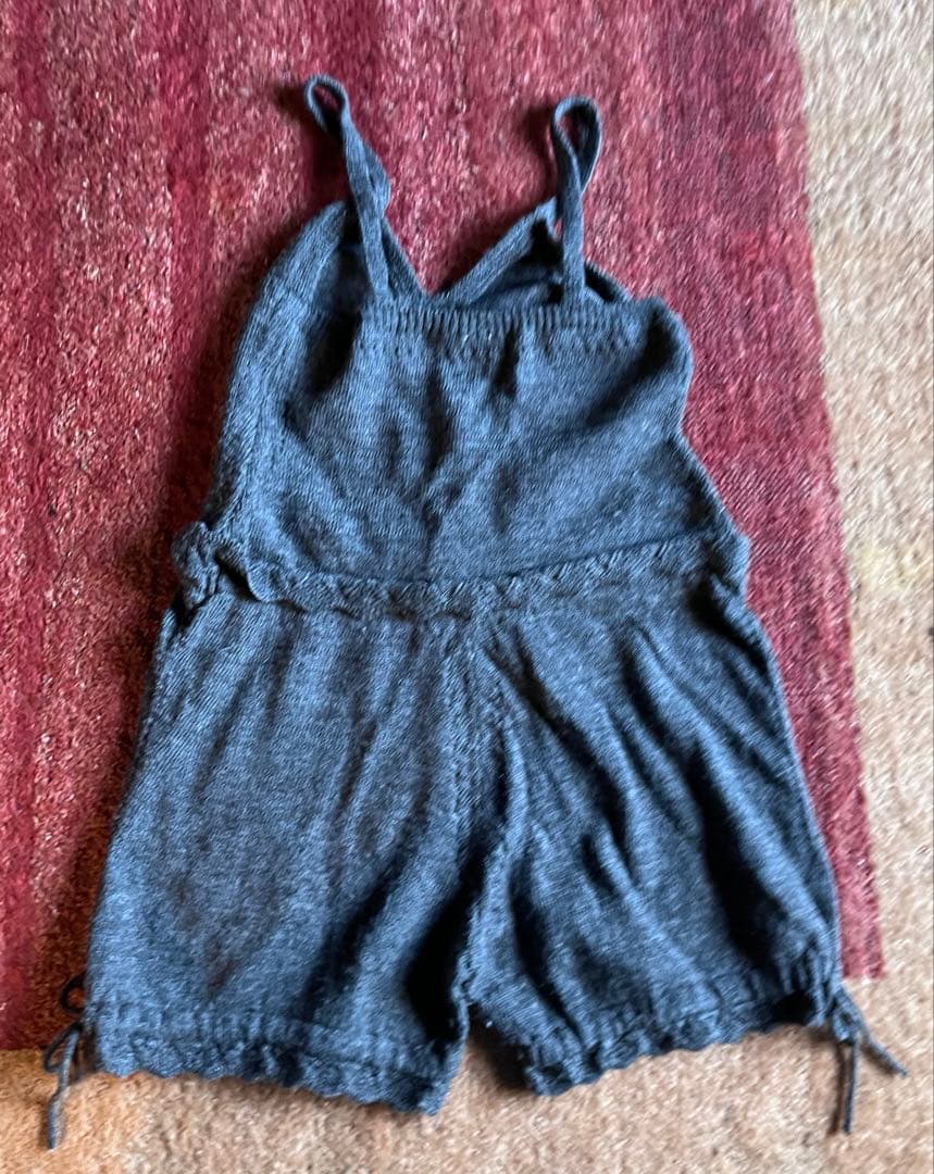 tao COMMEdesGARCONS ウールサロペット グレー S