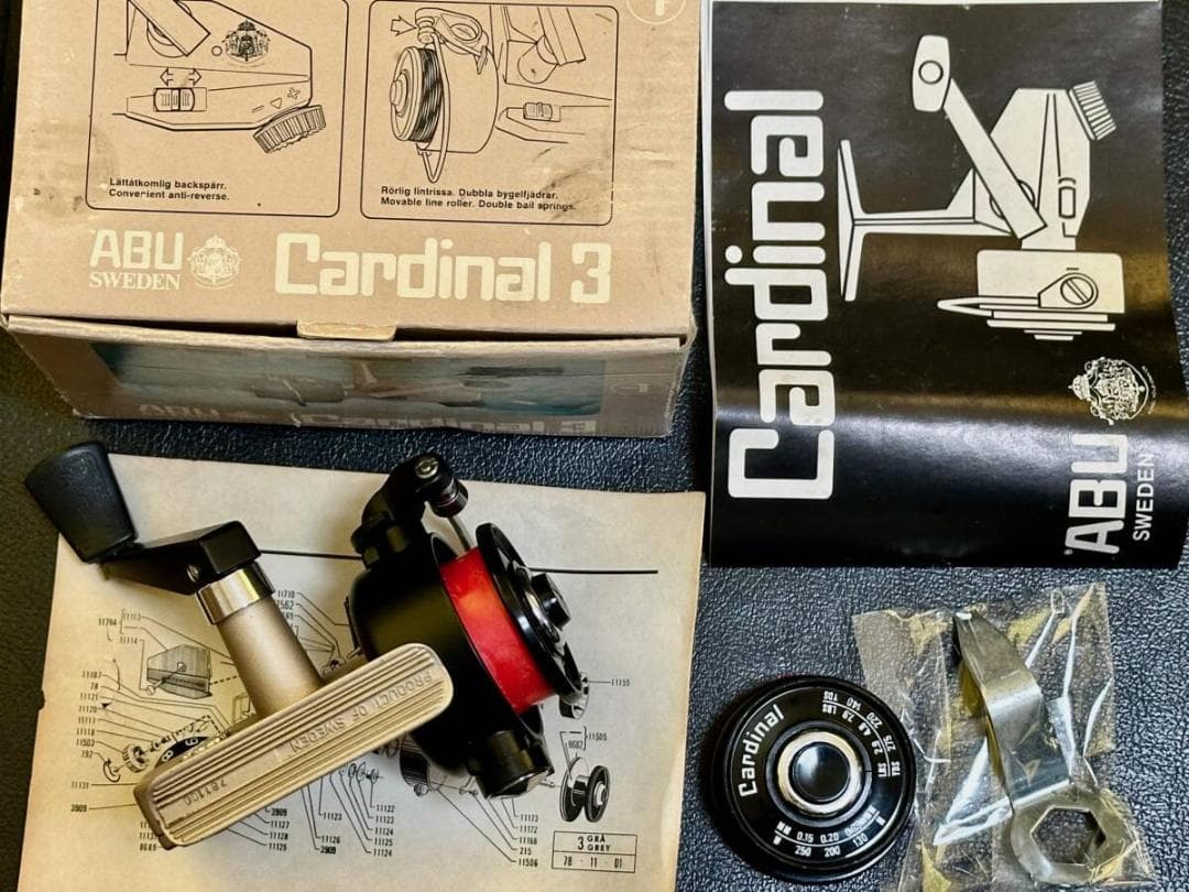 幻 ABU カーディナル Cardinal 3 セカンドモデル 銀枠 シャンパン