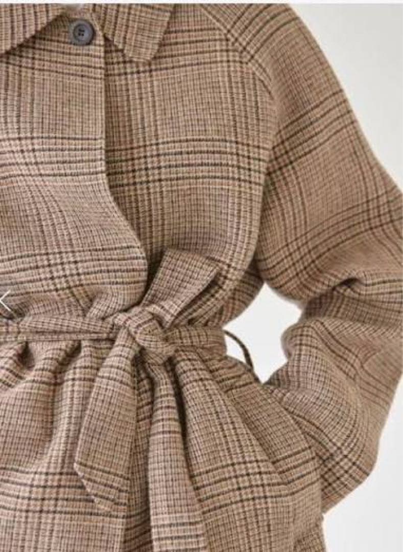 最終値下げ⭐️TODAYFUL トゥデイフル ステンカラーチェックコート