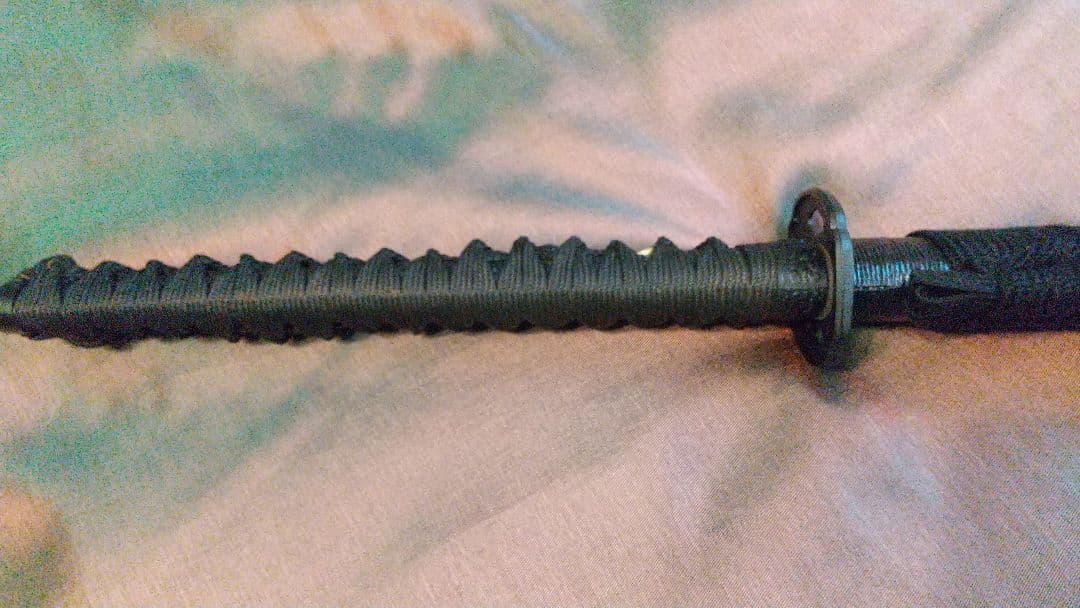 【直刃紋様】模造刀 小鍔 刀剣 大刀 模擬刀 拵え刀 katana sword