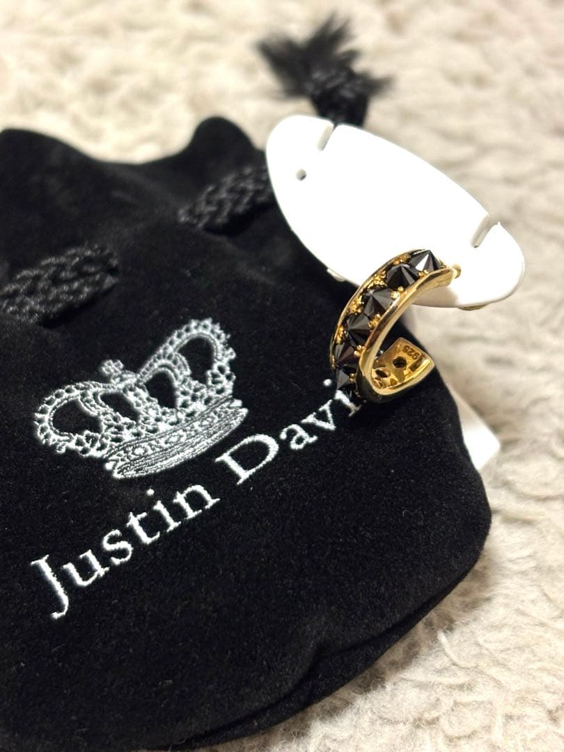 JUSTIN DAVIS HEAVEN'S PEAK ピアス　ゴールド　925