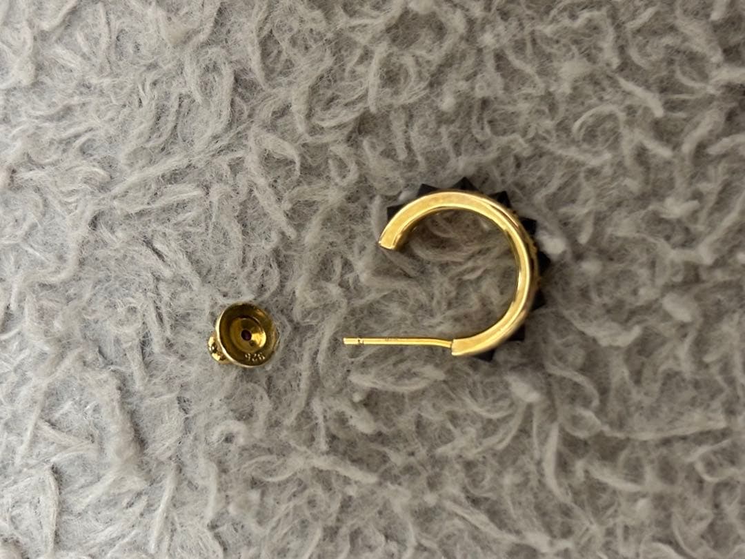 JUSTIN DAVIS HEAVEN'S PEAK ピアス　ゴールド　925