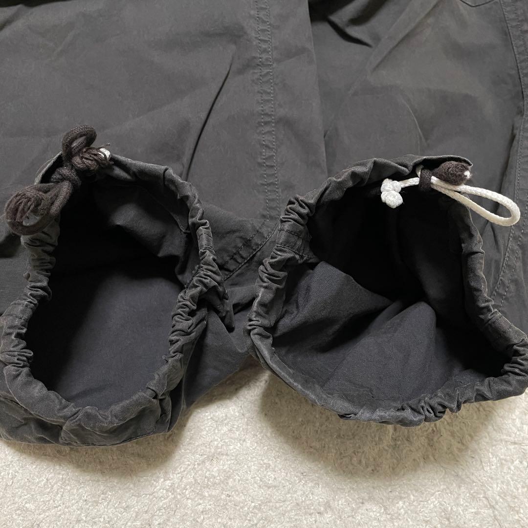 パンツ STUSSY NYCO OVER TROUSERS Washed BLACK