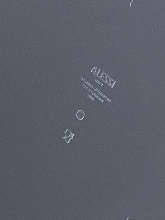 Alessi ブレッドビン　ブレッドケース　黒　Gnam