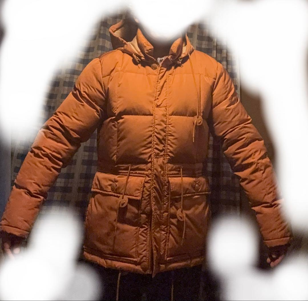 RRL カラコラムダウン　サイズL オレンジ　ダブルアールエル