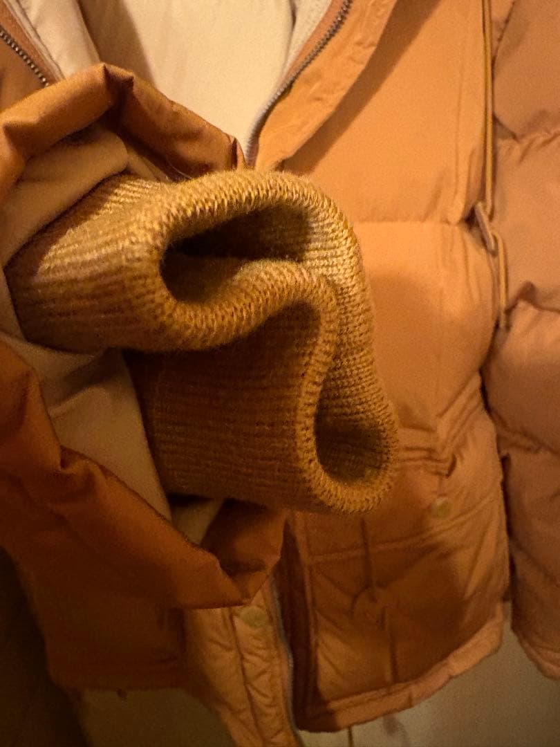 RRL カラコラムダウン　サイズL オレンジ　ダブルアールエル