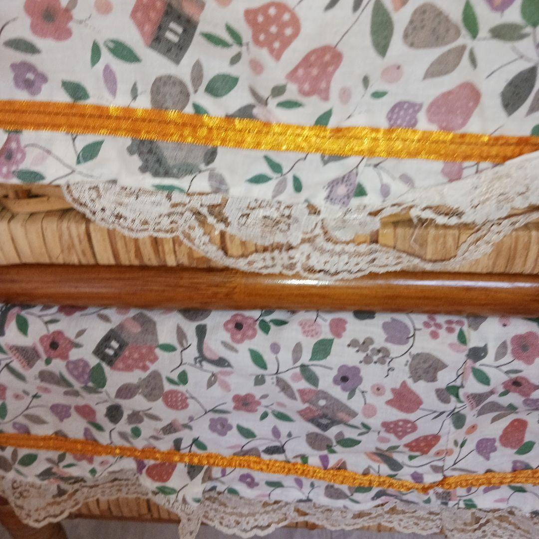 籐 ラタン チェスト4段 インテリア 昭和レトロ 箪笥　Kazama