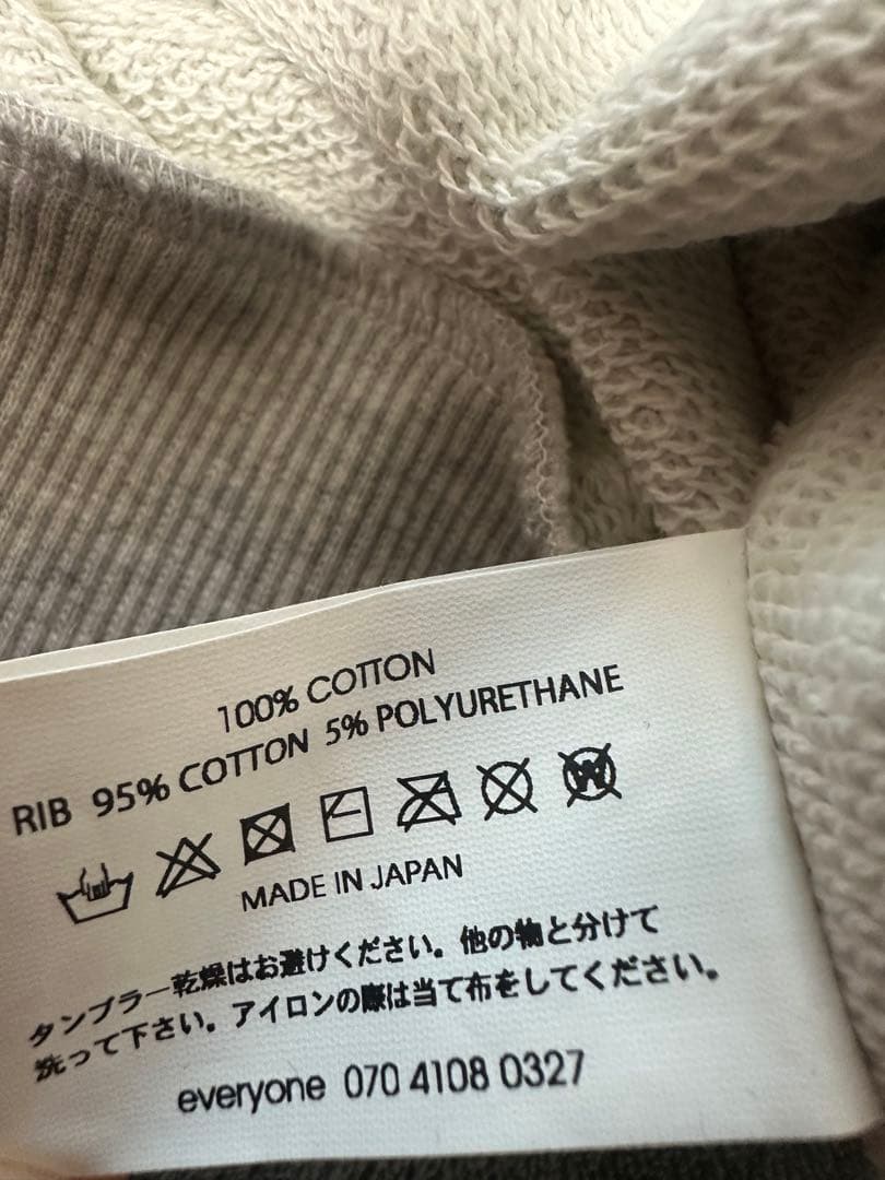 everyone turtle neck sweat shirt タートルネック