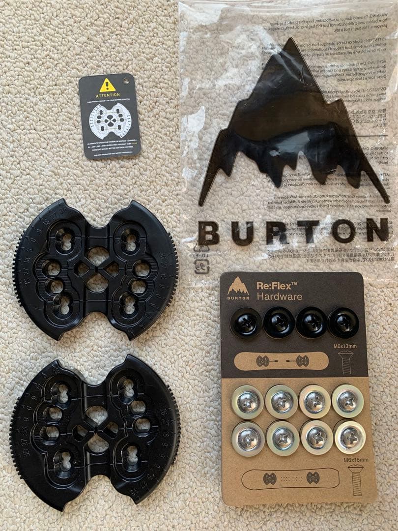Burton スノーボード ビンディング ブラック