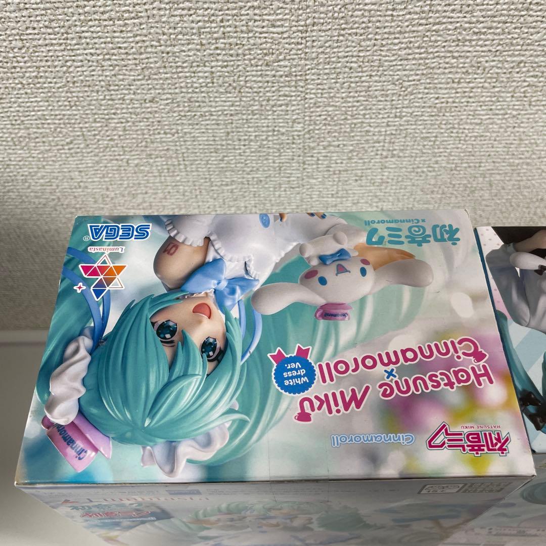初音ミク×シナモロール フィギュアセット luminasta・ちょこのせ