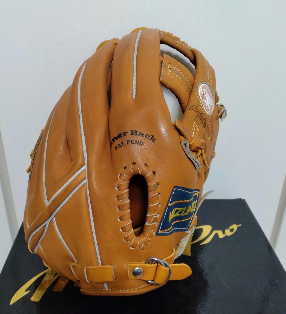 当時物　ミズノ　ワールドウィン 赤カップ　硬式グラブ　グローブ　 高田繁モデル