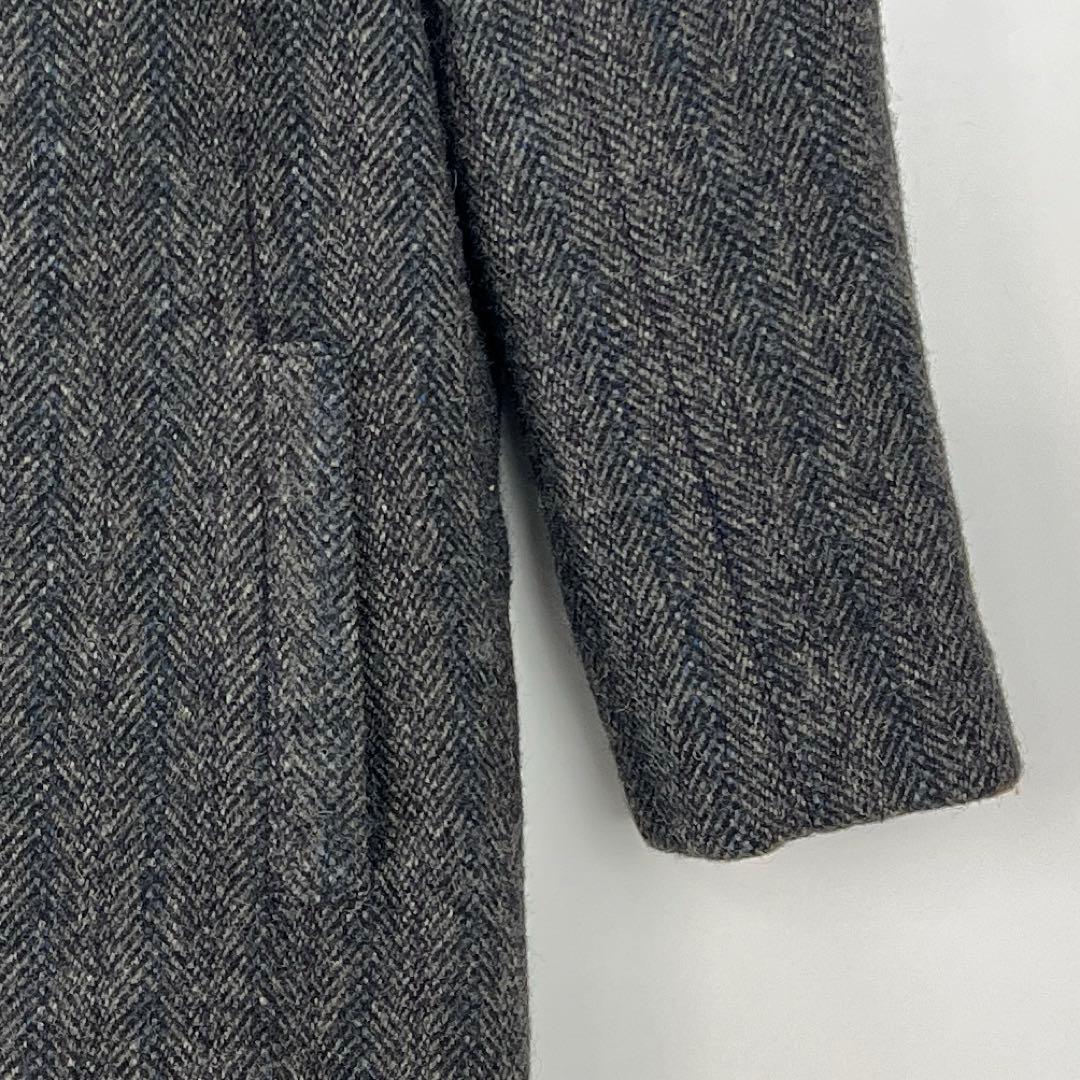 Fayy様USA製ヴィンテージヘリンボーンロングコートProjections