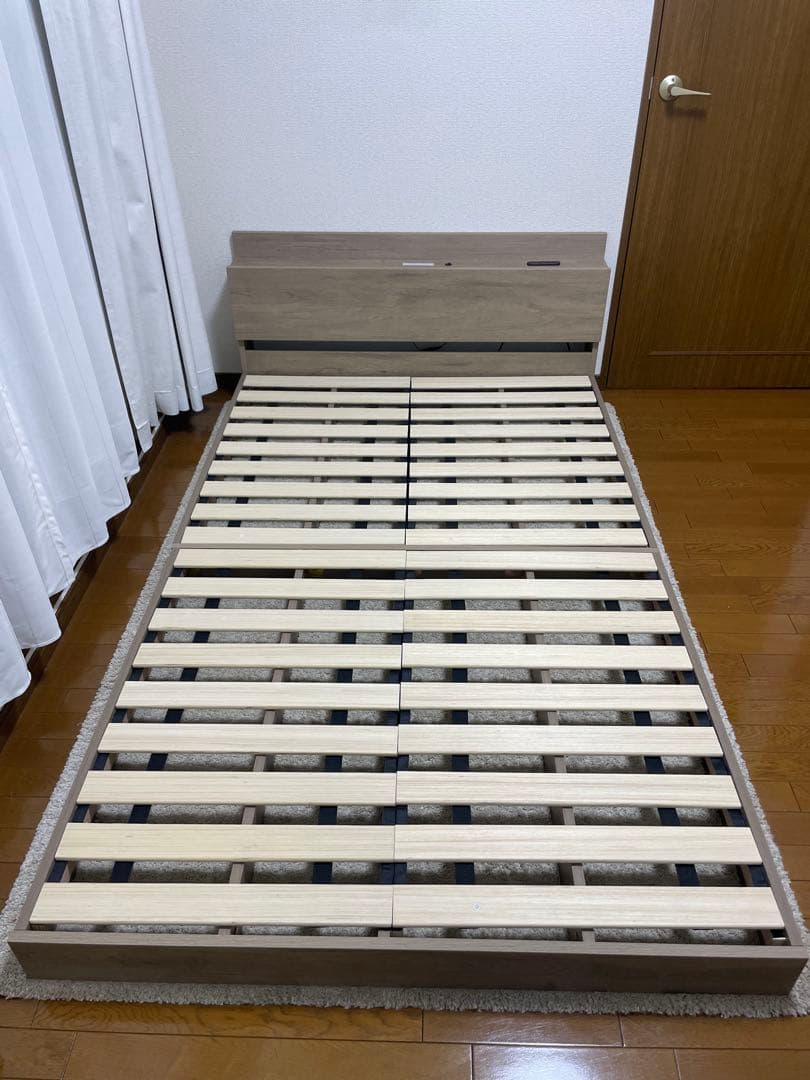 【週末限定価格】RASIK セミダブルベッドフレーム『Famite ファミーテ』