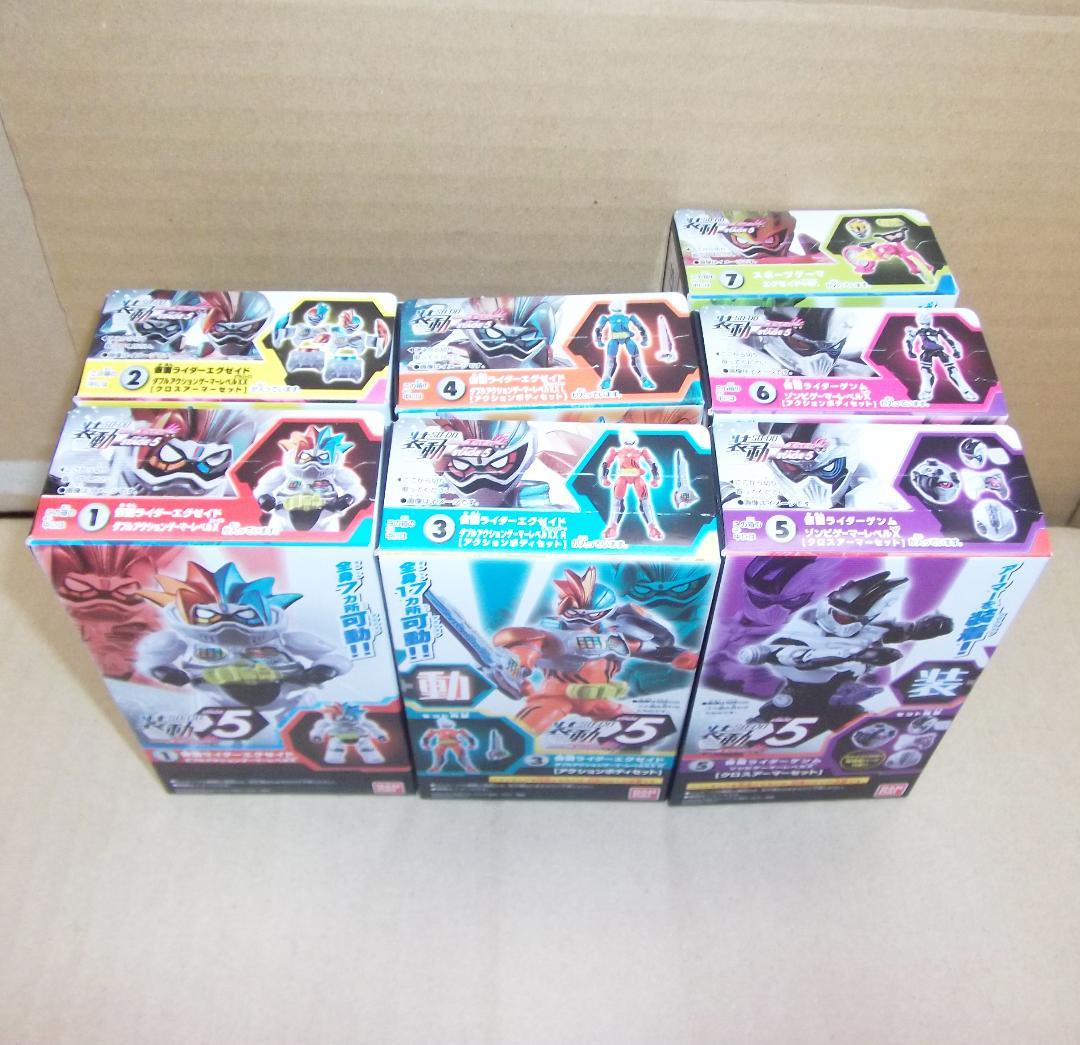 装動 仮面ライダーエグゼイド 1～10弾 全72個コンプ バグスター 最終
