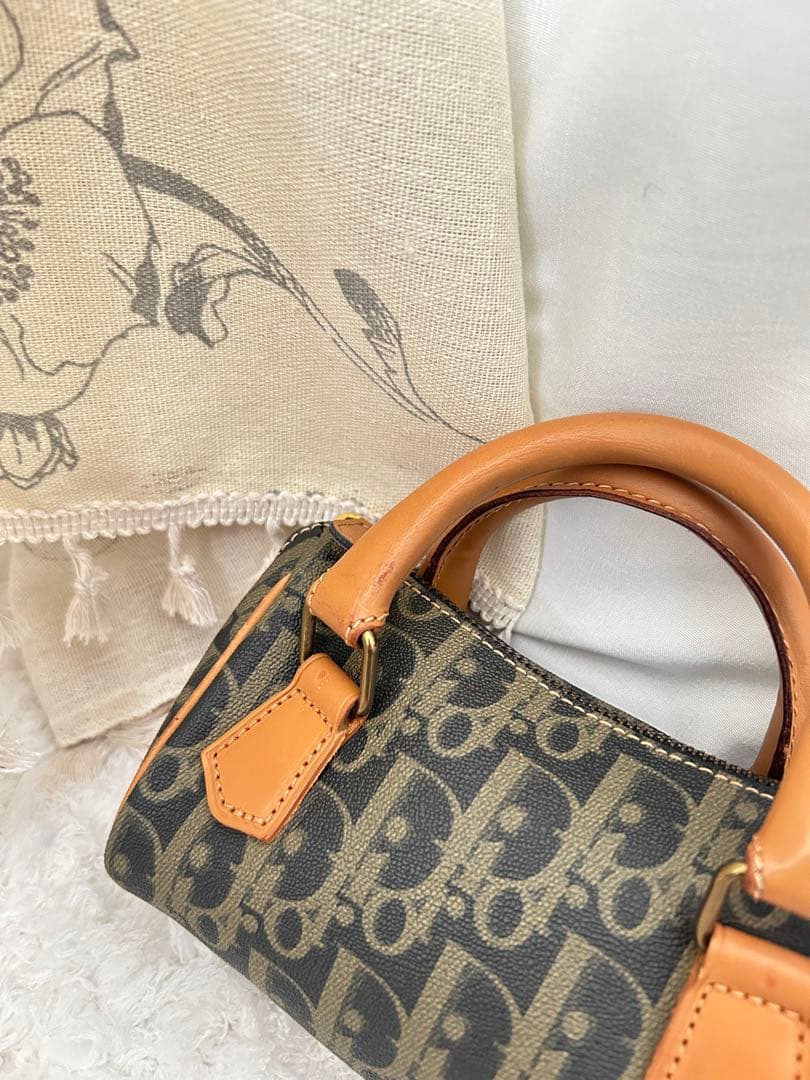 Christian Dior ディオール ミニボストン バッグ ハンドバッグ - メルカリ