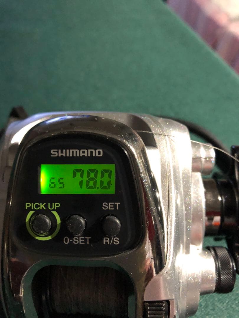 SHIMANO 電動リール デジタル表示