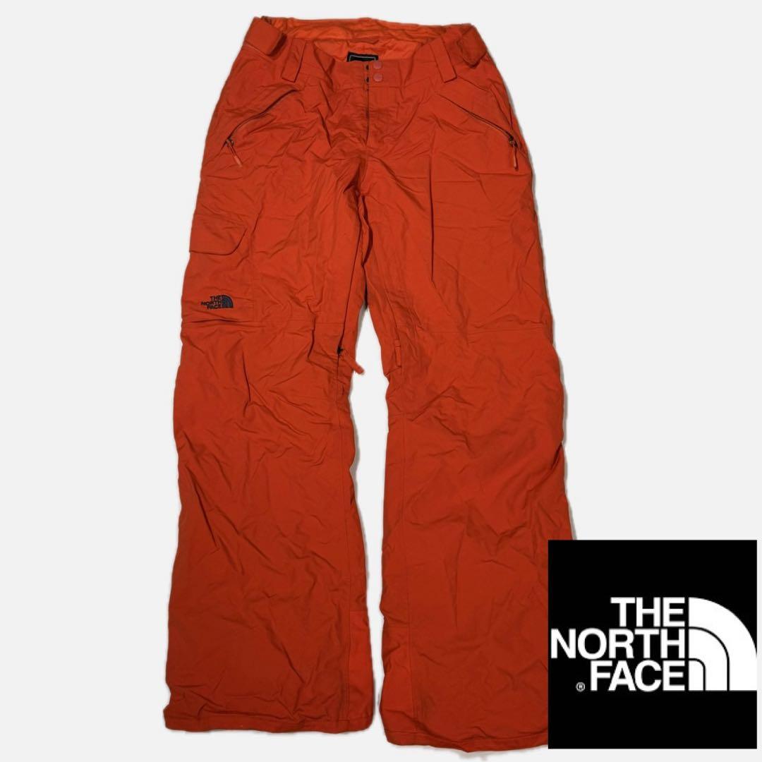 THE NORTH FACE スノーボードパンツ 女性用 オレンジ ボードウェア
