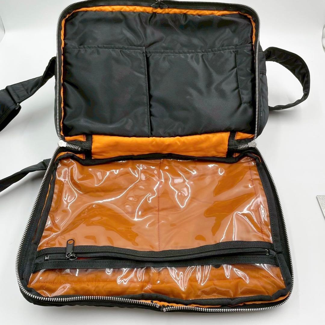 美品　ポーター　タンカー　XL 二層　エキスパンダブル　ショルダーバッグ　黒