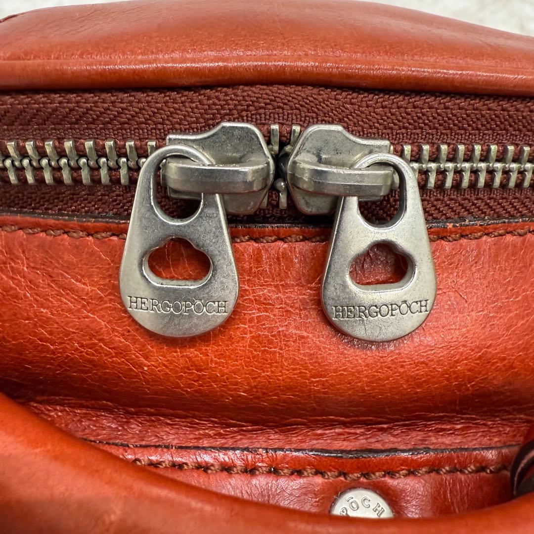 エルゴポック　ボディバッグ　ショルダーバッグ レザー