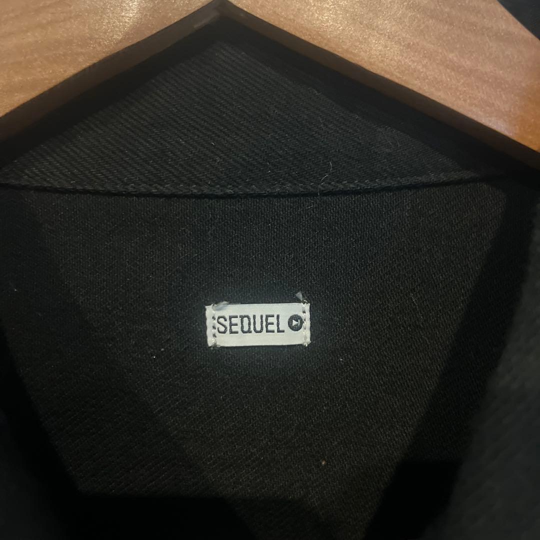 sequel fragment ブラック デニムジャケット M