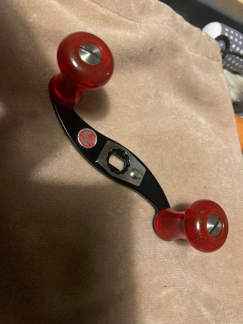 m*9様 ハネダクラフト パワーハンドル 五十鈴リール ブライトリバー ABU