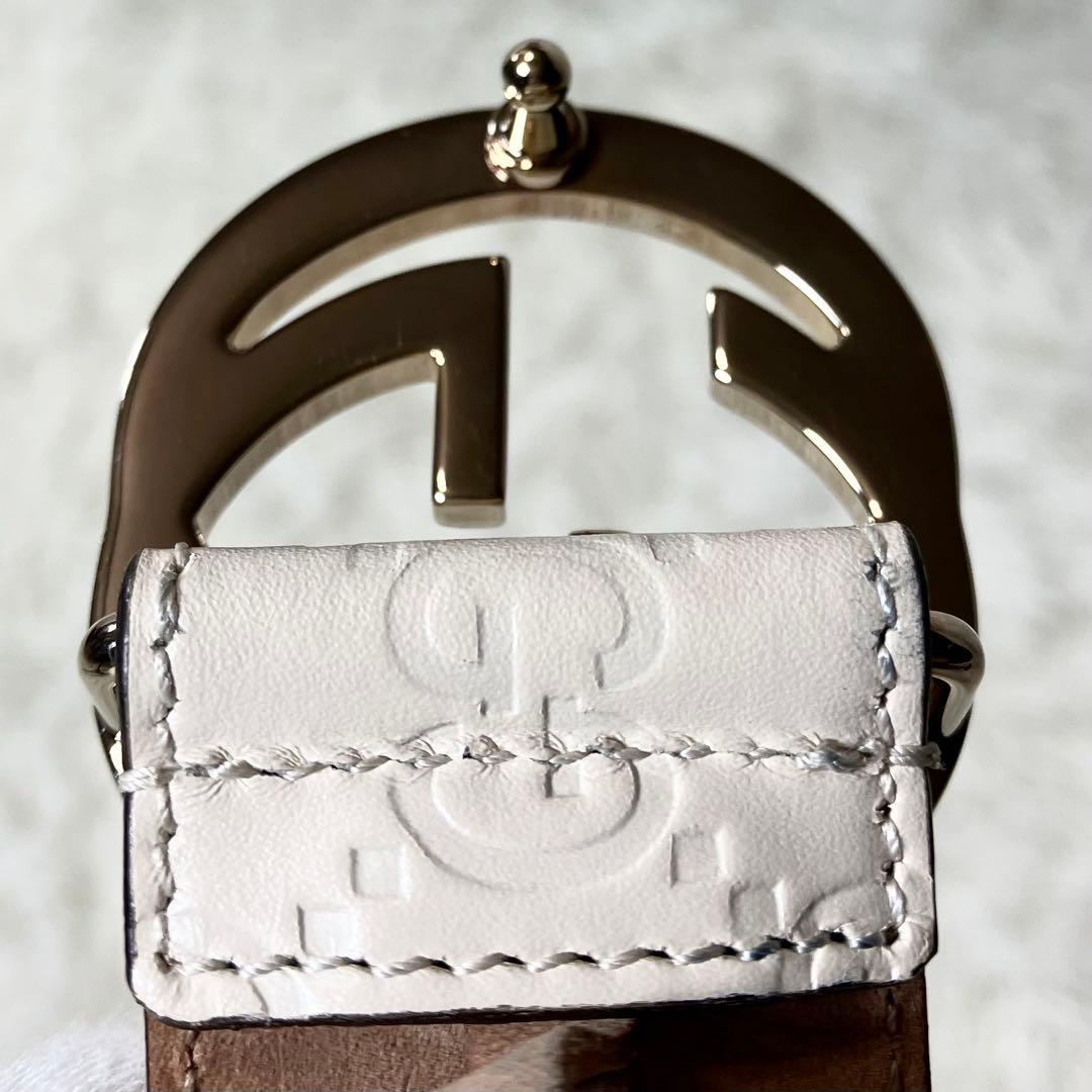 ✨美品✨GUCCI グッチ インターロッキングG ゴールドバックル GGシマ