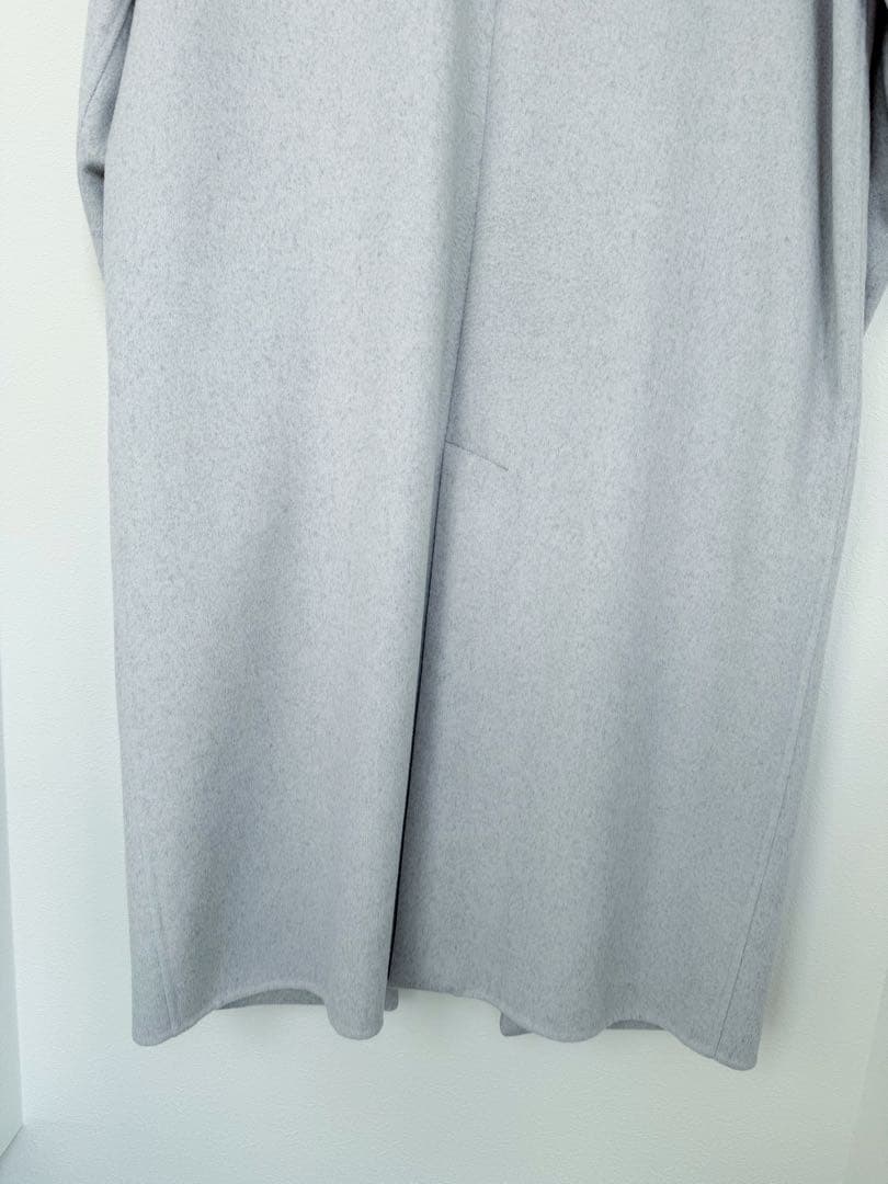 ENFOLD エンフォルド トップリバーチェスターコート 38 ライトグレー