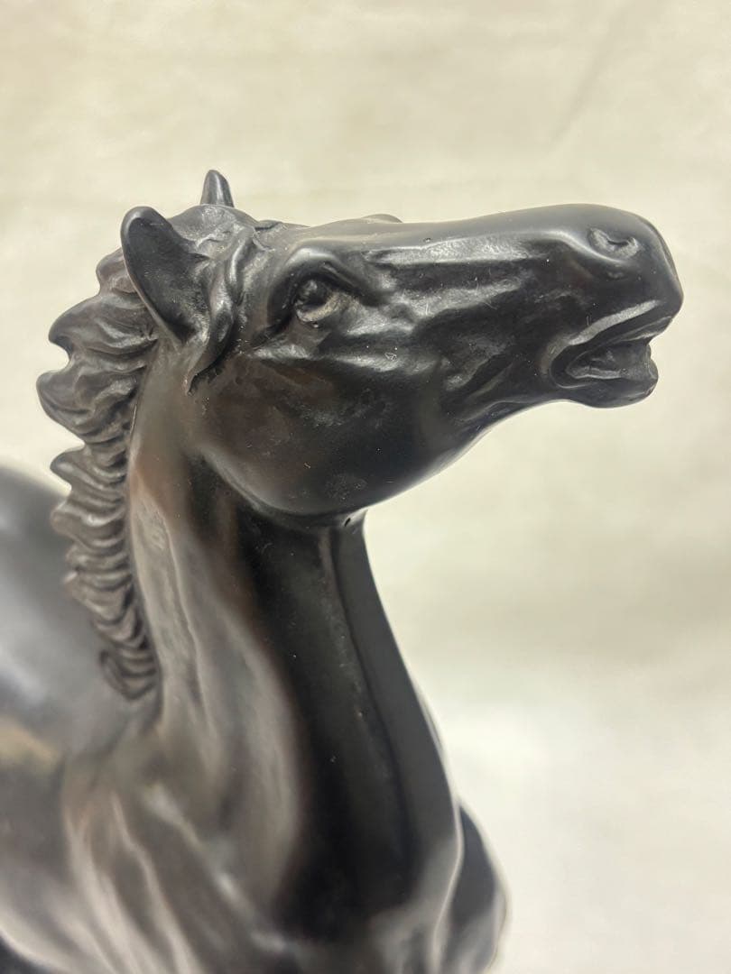 那智黒石 馬の置物 縁起物 幸運 招福 - メルカリ