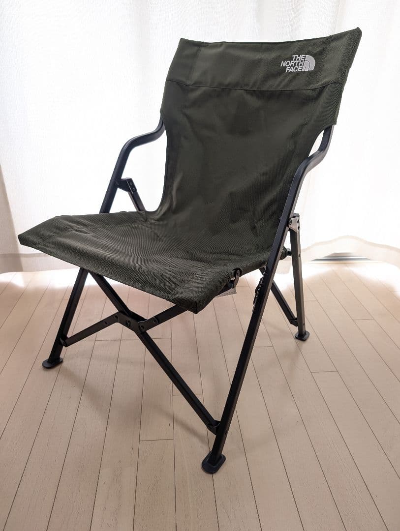 【美品】キャンプチェアスリム TNF Camp Chair Slim グリーン