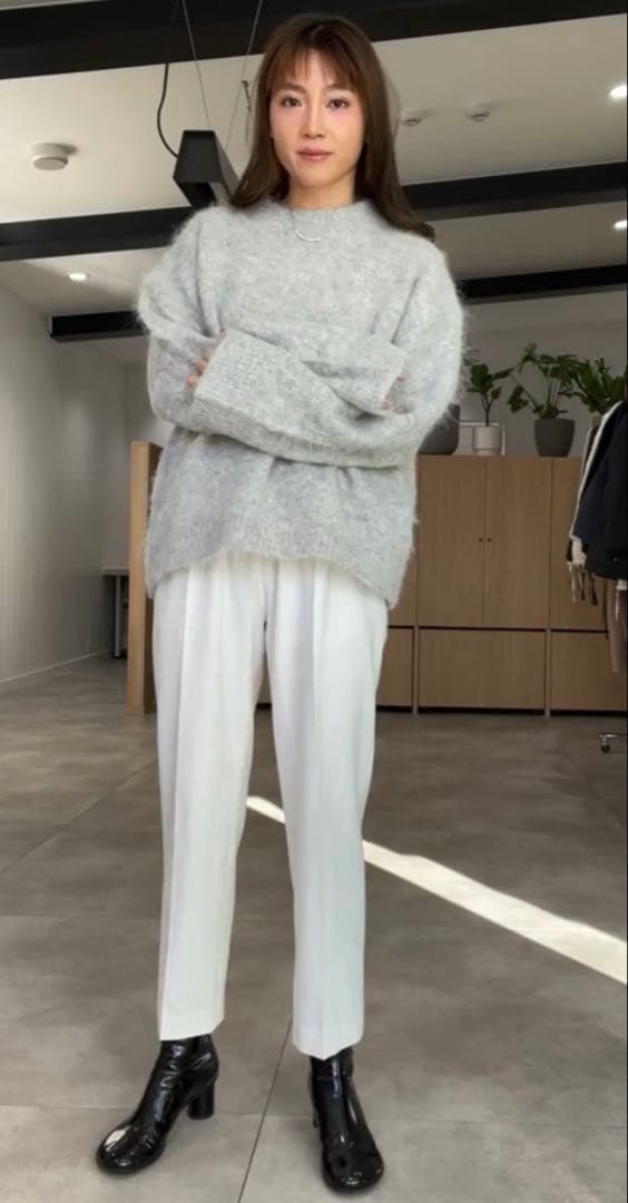 タグ付き。gypsohila ジプソフィア(AWマヨコレパンツ)ホワイト 38