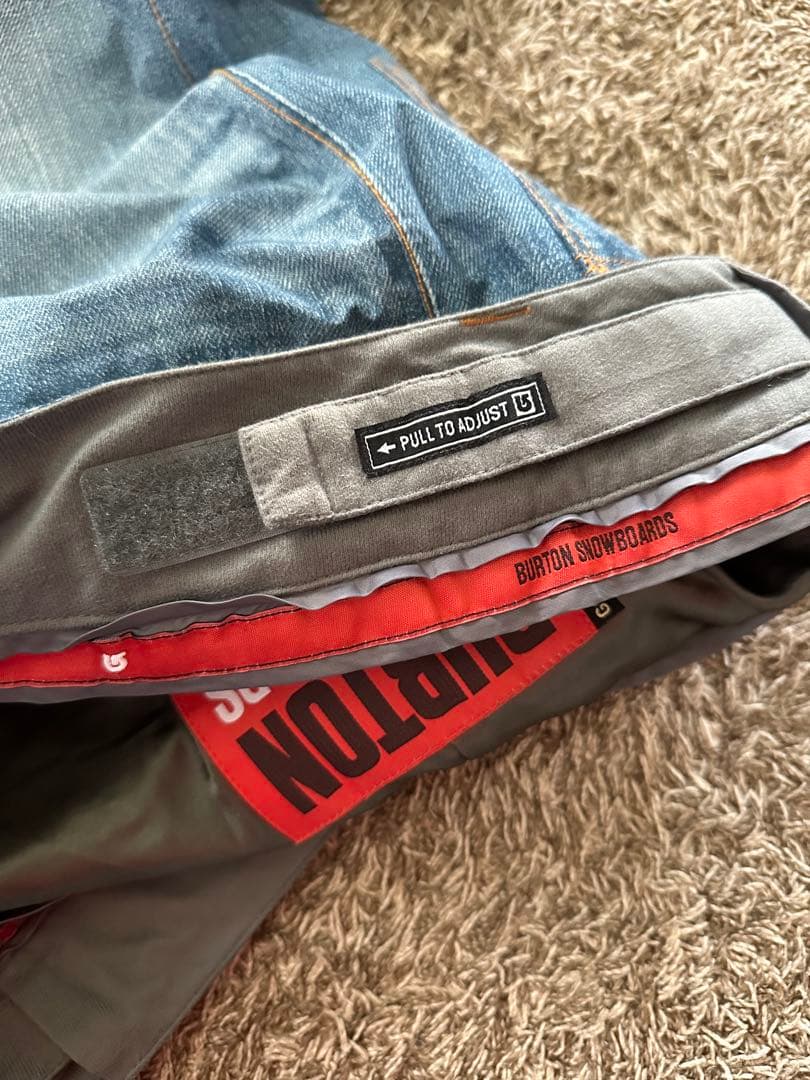 BURTON x GORE-TEX デニムクラッシュ加工パンツ Lサイズ ak