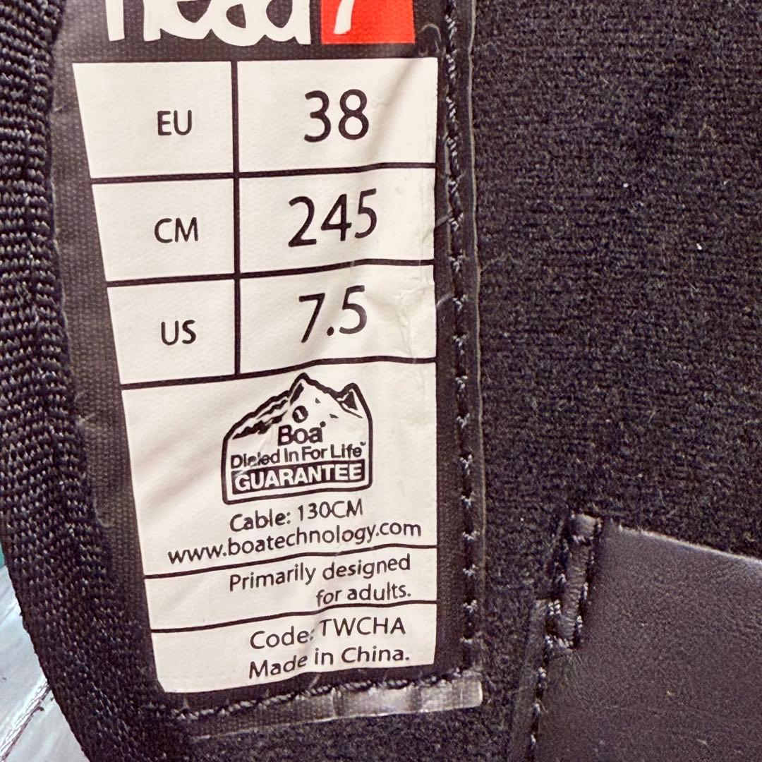 HEAD BOA スノーボードブーツ　レディース　24.5cm 状態良好