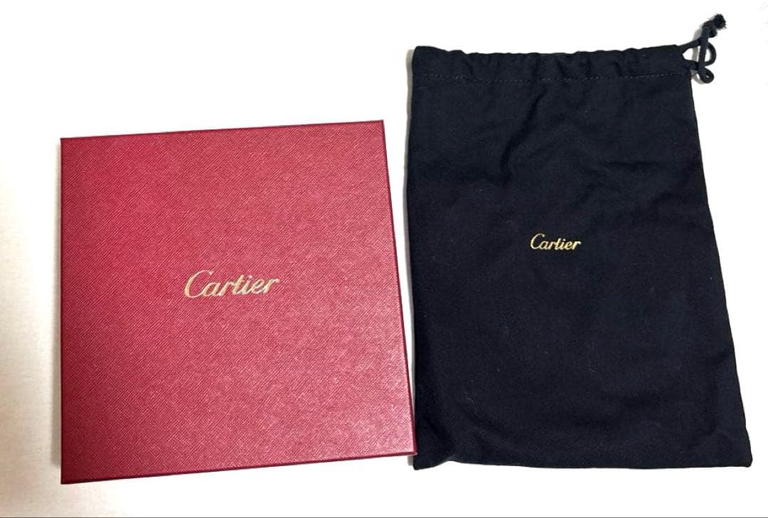 【新品未使用】Cartier カルティエ　パンテール　ブラックレザー ベルト