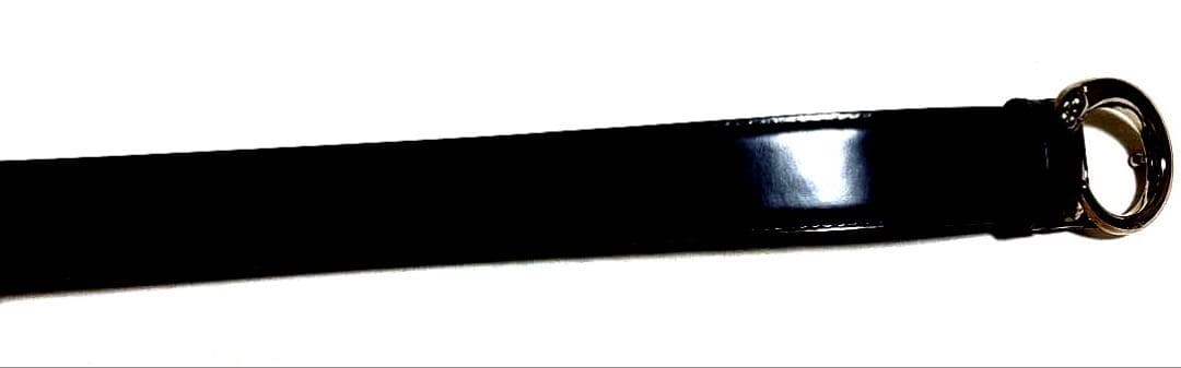 【新品未使用】Cartier カルティエ　パンテール　ブラックレザー ベルト