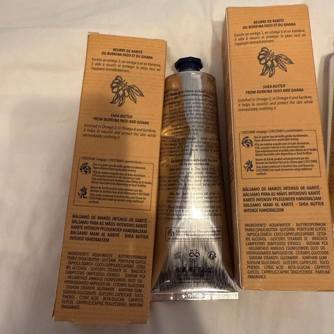 L'Occitane ハンドクリームセット 150ml ×2 75ml×1set