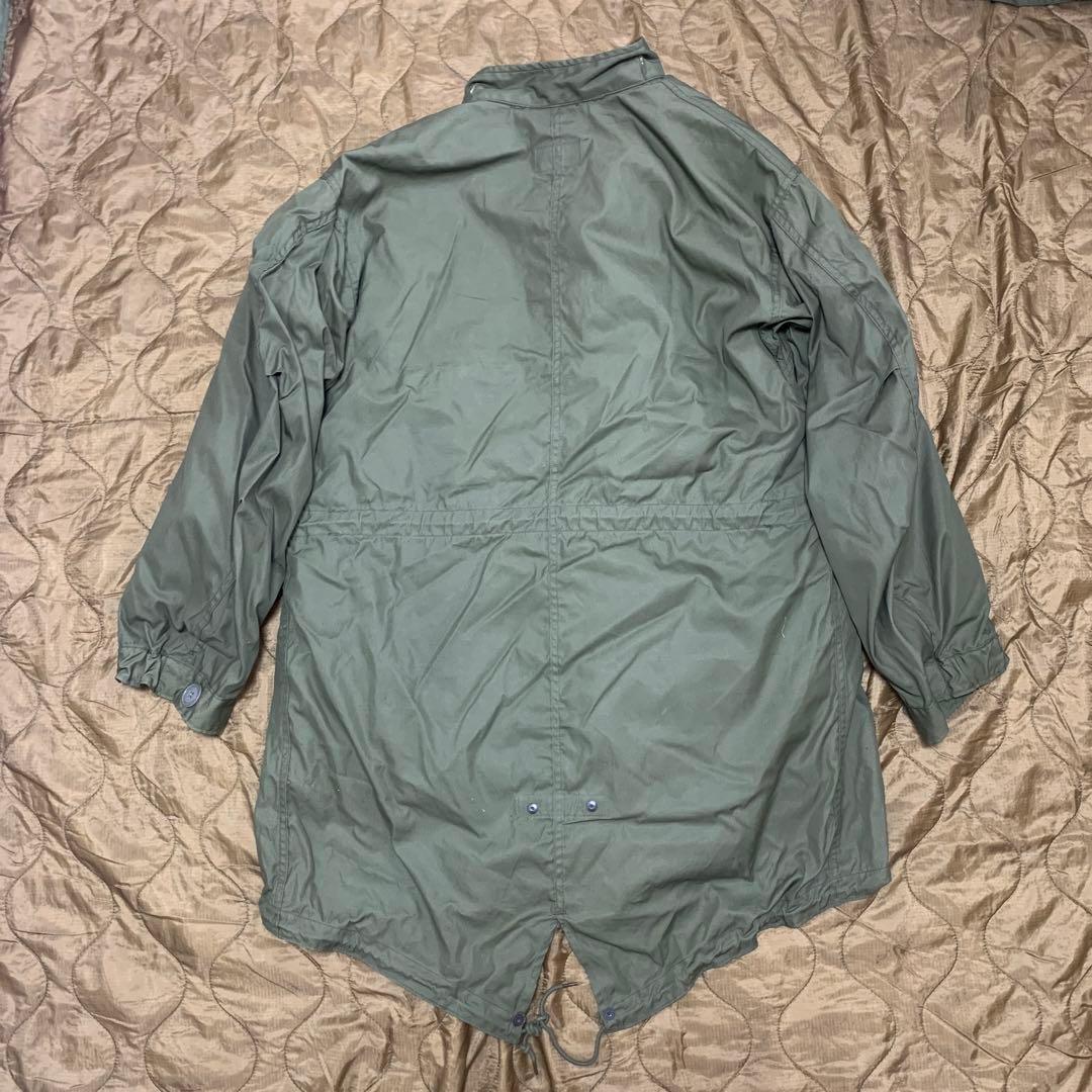 スペシャル　米軍実物　M-65 アルミジップ　コヨーテファー　デッドストック