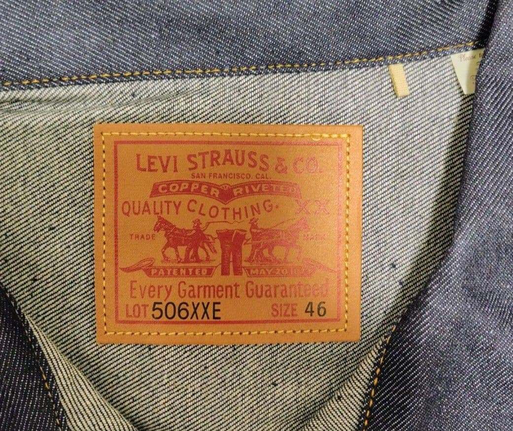 新品 リジッド 46 Tバック 506XXE 1936 1st LVC Gジャン - メルカリ