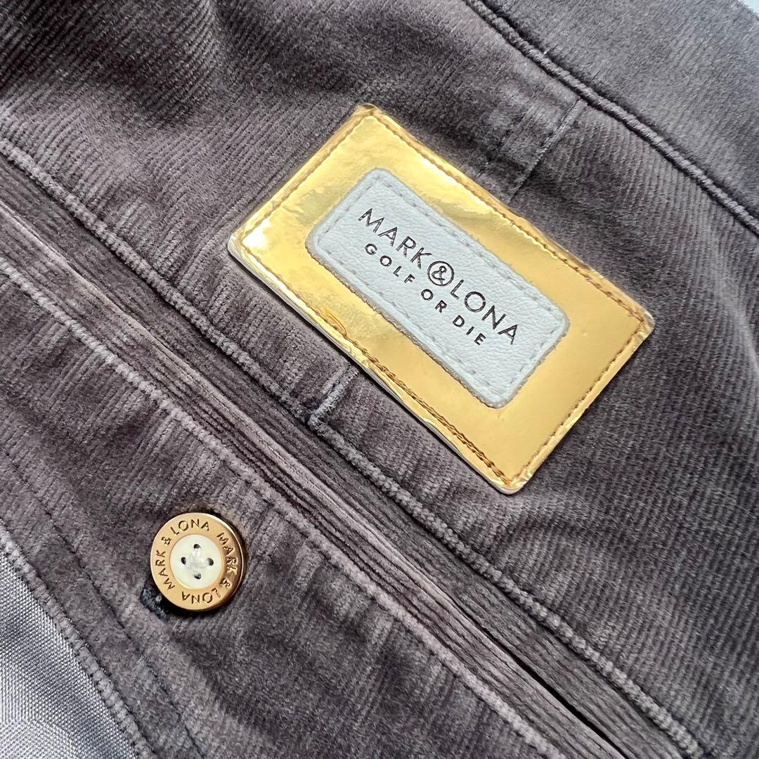 MARK&LONA マークアンドロナ　異素材　切り替え　コーデュロイ メンズ　M